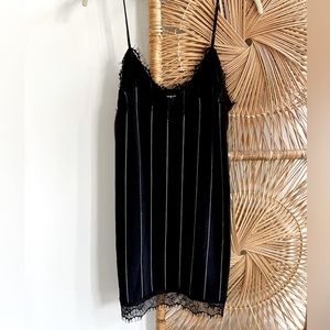 Black boutique mini dress